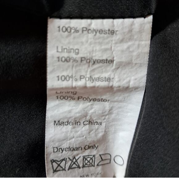 DEREK LAM Collective Black Military Jacket Blazer Size  16 - Picture 13 of 13